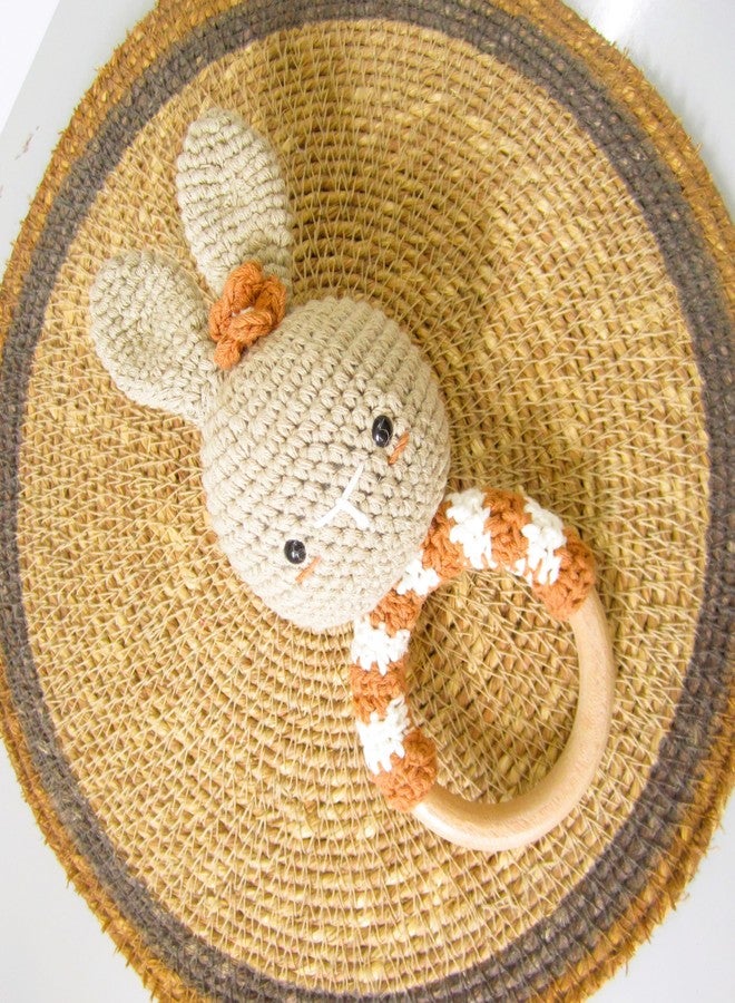 Kind Strings Crochet Hand Rattle Bunny - Image 2
